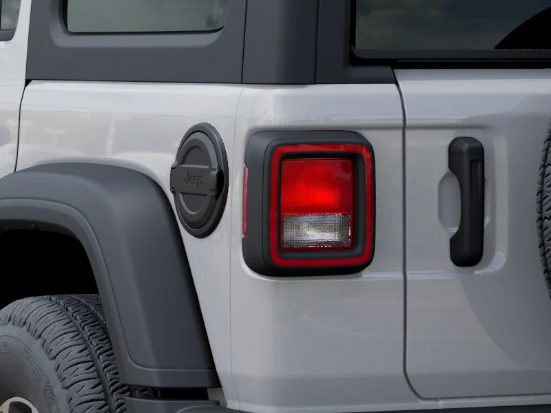 New 2026 Bright White Clear-Coat Exterior Paint Jeep Sport S image 5