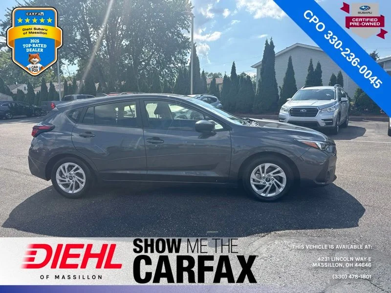 Used 2024 Gray Subaru Base image 2