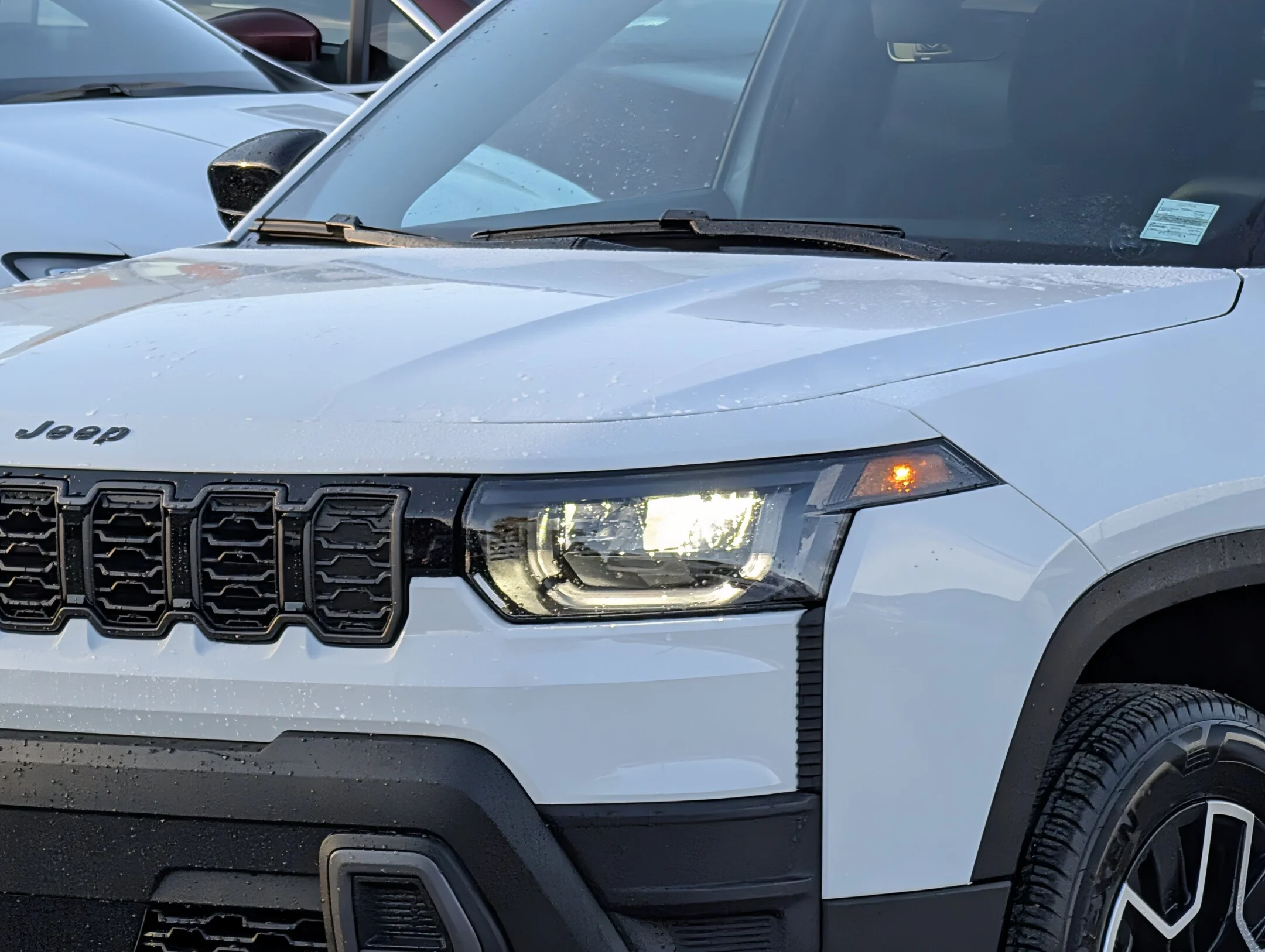 New 2026 White Jeep - - Hybrid - Adaptive Cruise - 12.3 Display - Heated Seats - Blind Spot Monitor & More! image 10