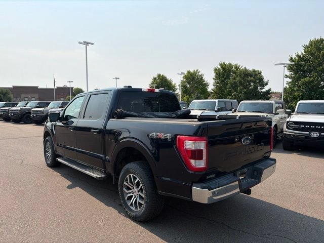 Used 2021 Blue Metallic Ford LARIAT image 6