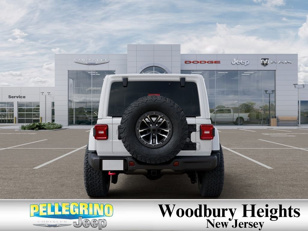 New 2026 Bright White Clear-Coat Exterior Paint Jeep Rubicon X image 7