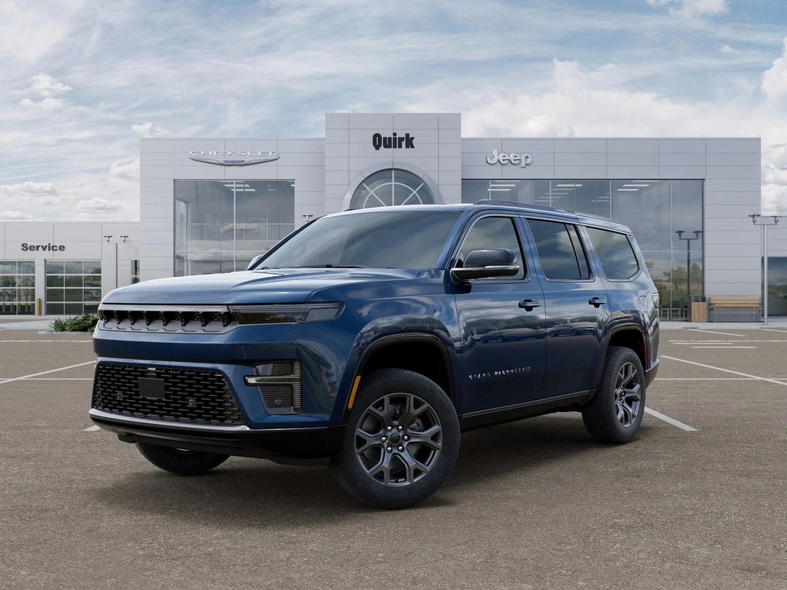 New 2026 Fathom Blue Pearl-Coat Exterior Paint Jeep Limited Altitude image 27