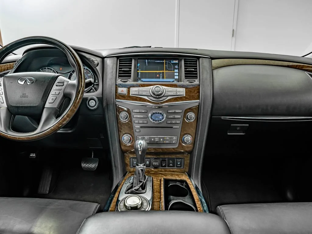Used 2017 Black Obsidian INFINITI  image 32