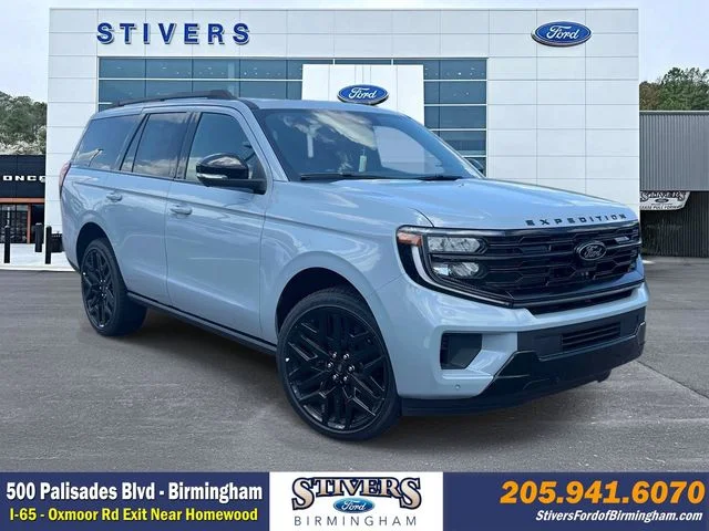 New 2026 Gray Ford Platinum image 1