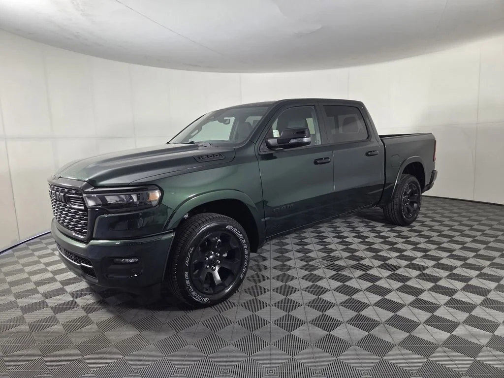 New 2026 Serrano-Green Metallic Exterior Paint RAM Big Horn image 4