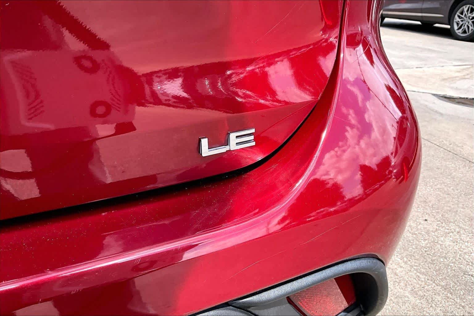 Used 2020 Ruby Flare Pearl Toyota LE image 10