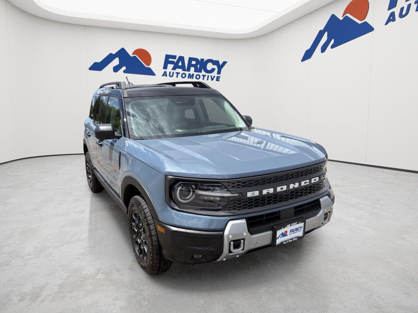 New 2026 Azure Gray Metallic Tri-Coat Ford Badlands image 7