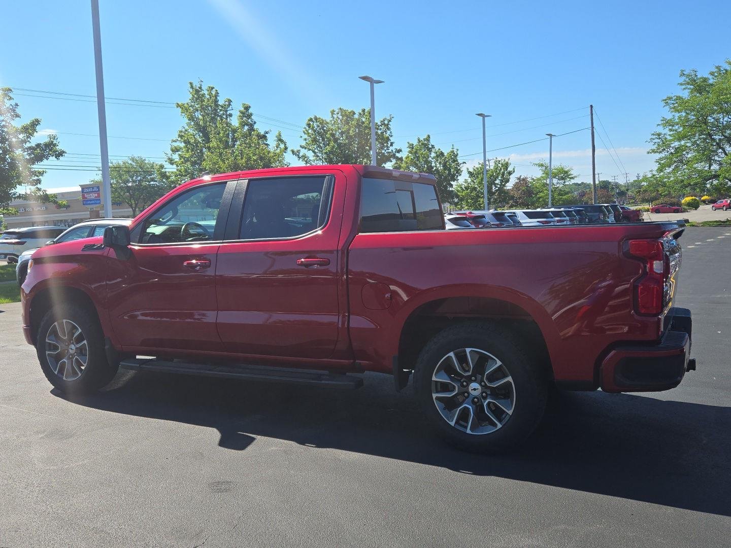 Used 2025 Radiant Red Tintcoat Chevrolet RST image 3