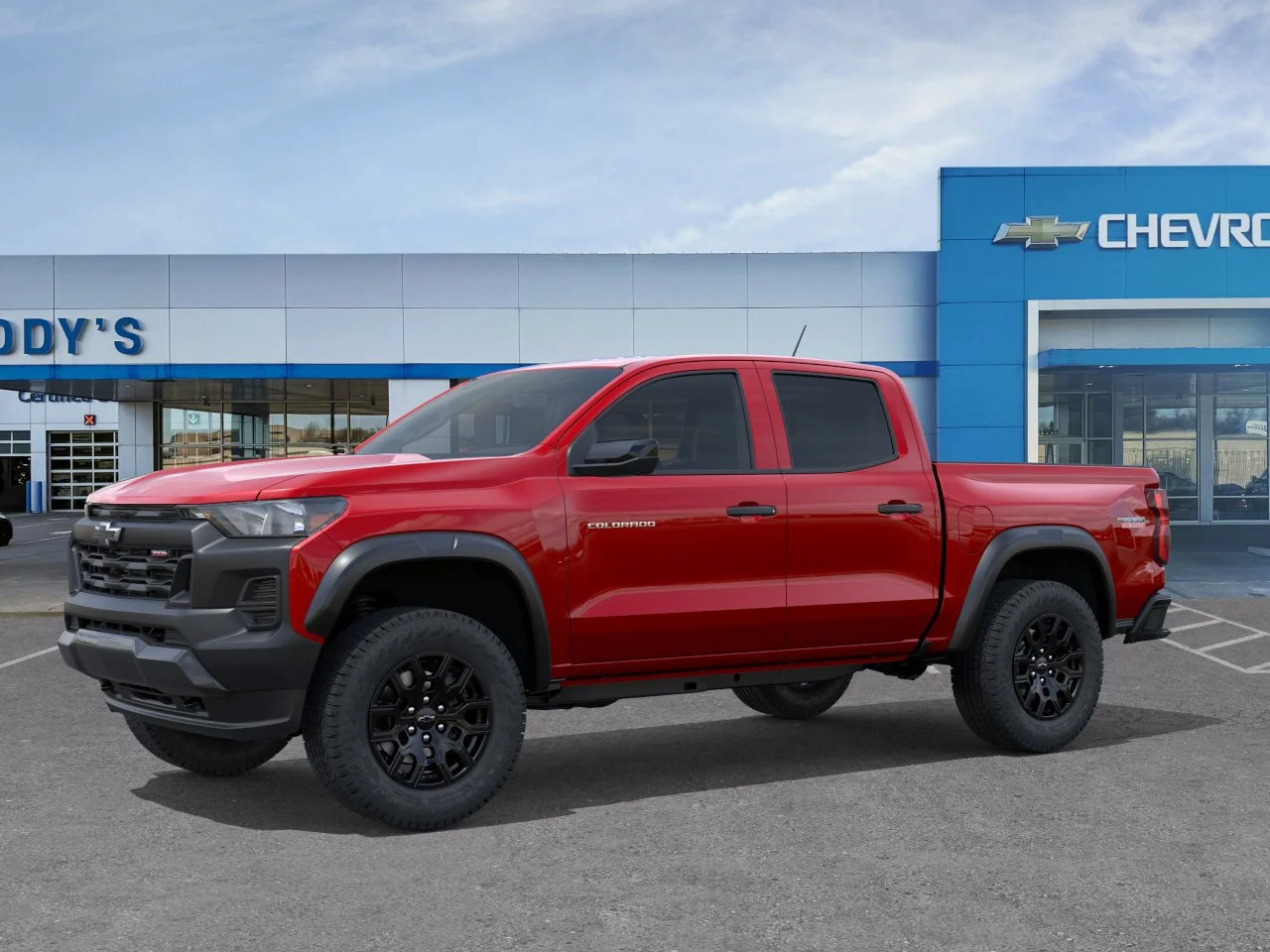 New 2026 Radiant Red Tintcoat Chevrolet Trail Boss image 2