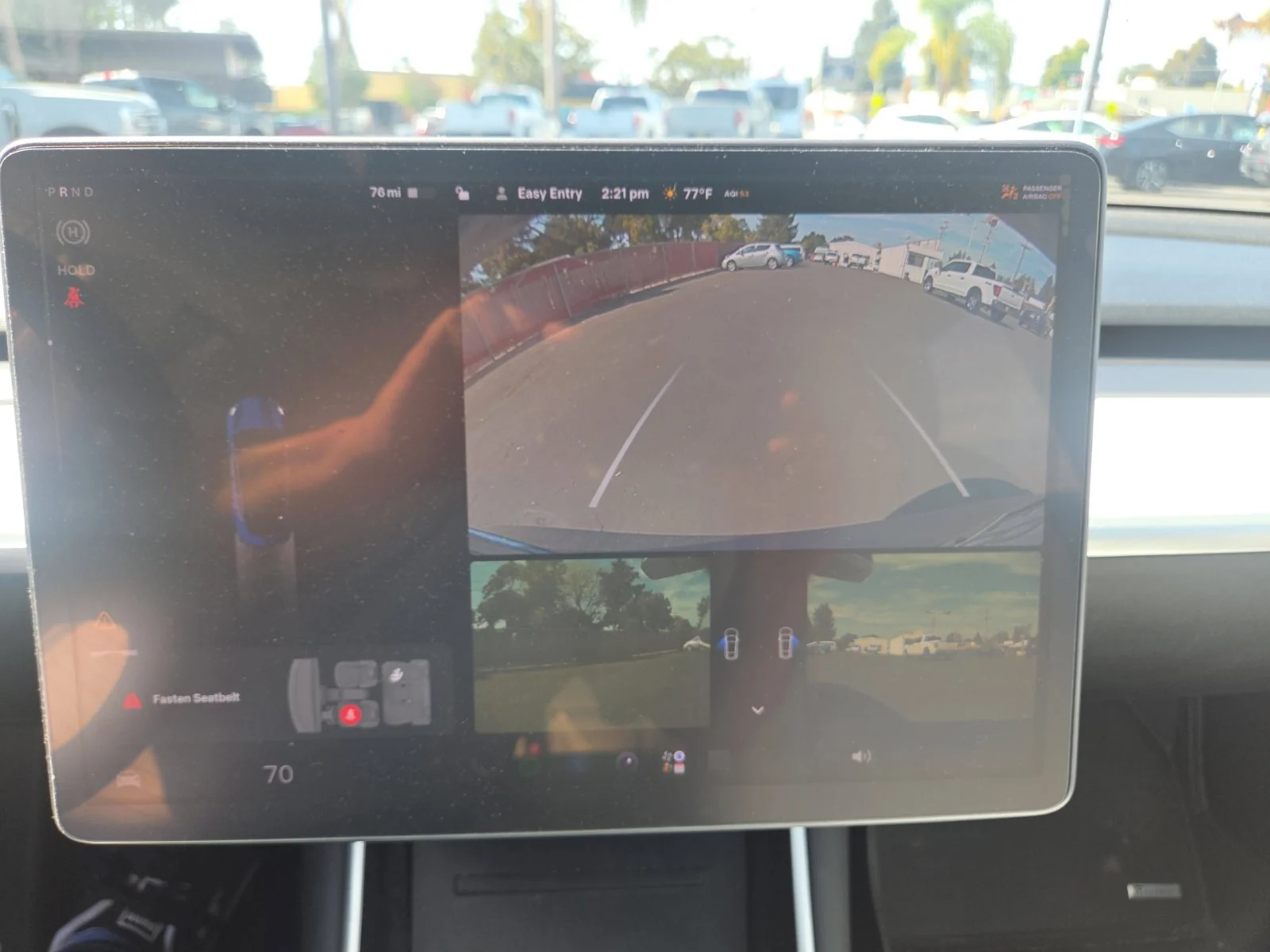 Used 2019 Blue Tesla Standard Range Plus image 19