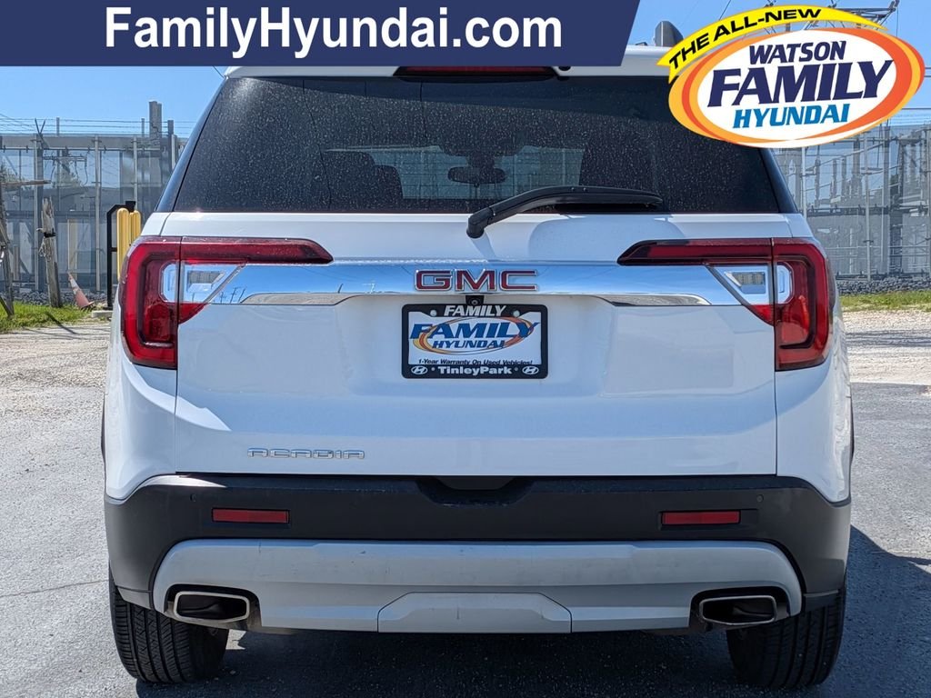 Used 2021 White GMC SLE image 4