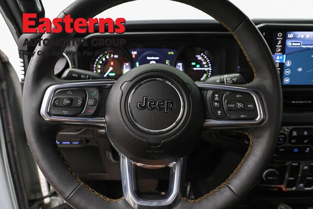 Used 2024 Gray Jeep Sahara 4xe image 10