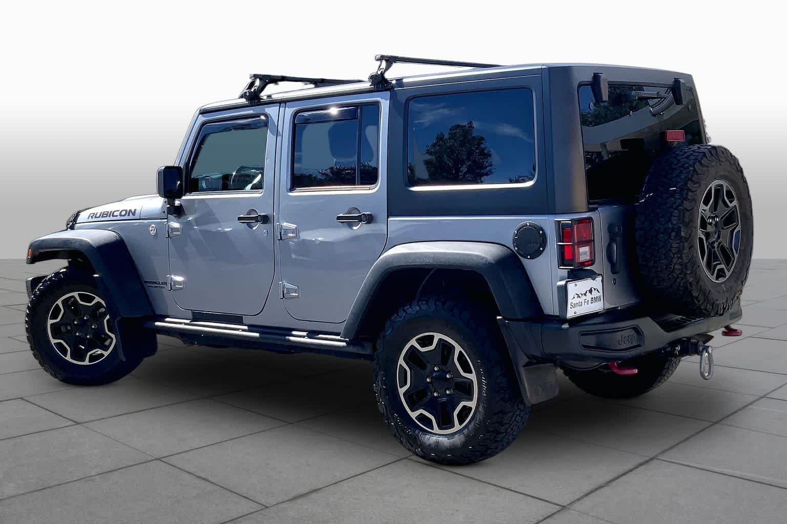 Used 2015 Billet Silver Metallic Clearcoat Jeep Rubicon Hard Rock image 11