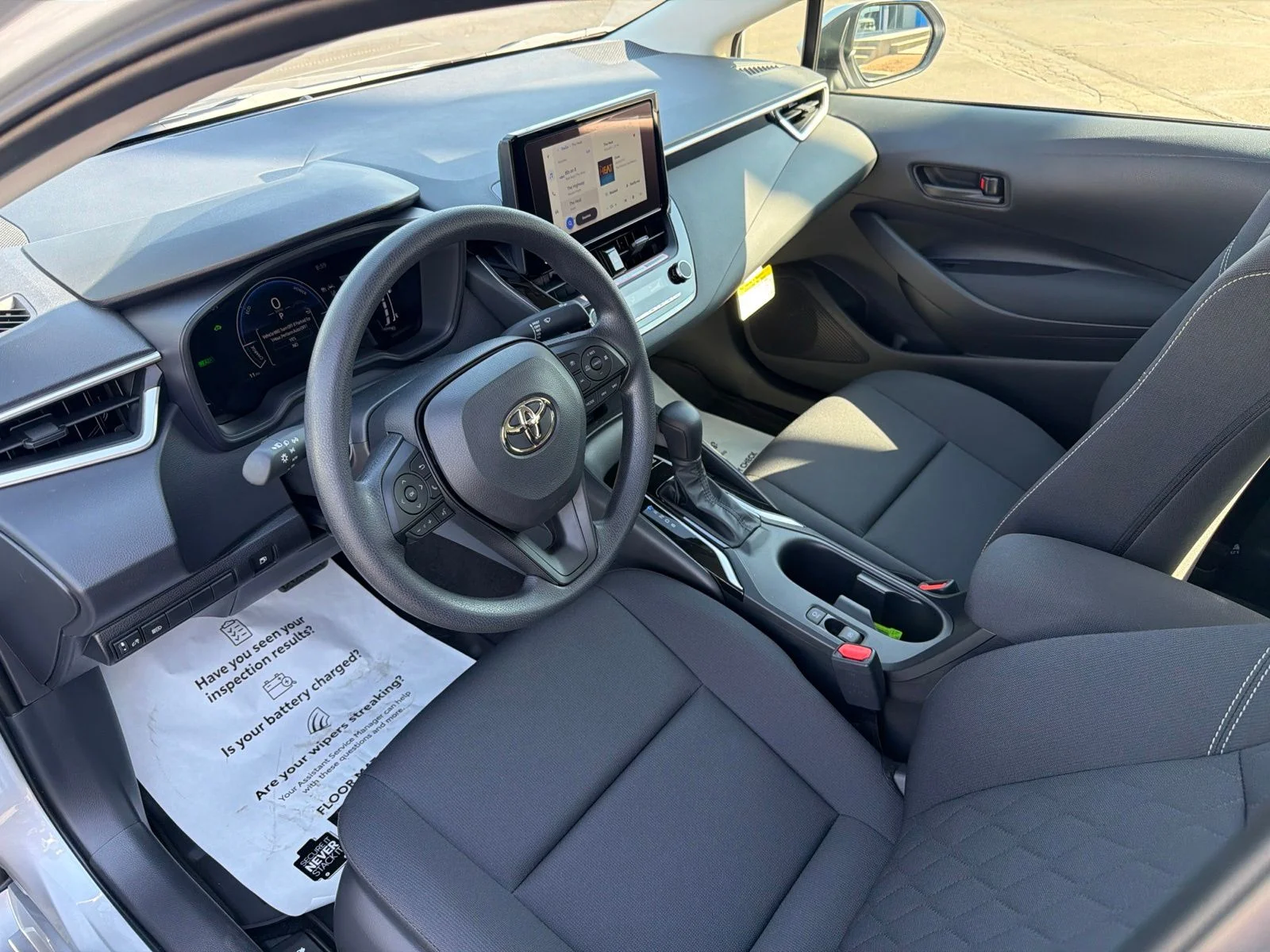 New 2026 Classic Silver Metallic Toyota Hybrid LE image 12