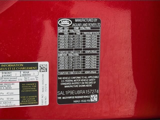Used 2024 Firenze Red Metallic Land Rover SE image 46