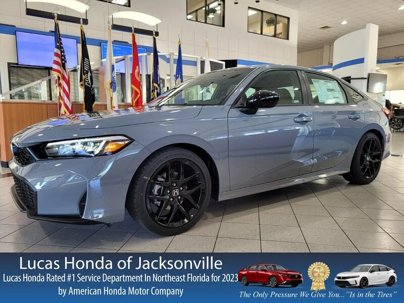 New 2026 Urban Gray Pearl Honda SPORT CVT image 1