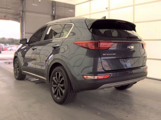 Used 2019 Blue Kia EX image 4
