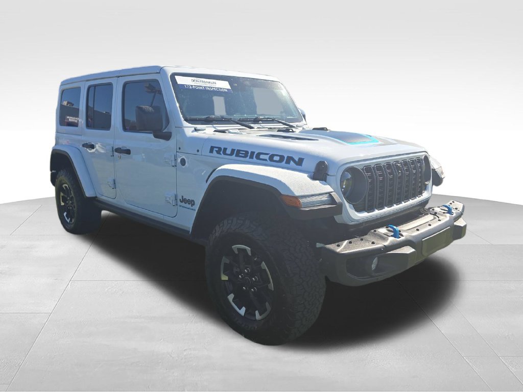 Certified Used 2024 White Jeep Rubicon 4xe image 9