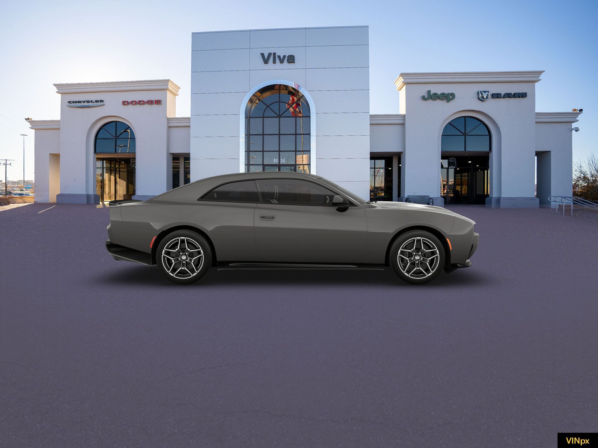 New 2026 Destroyer Gray Exterior Paint Dodge Scat Pack Plus image 9