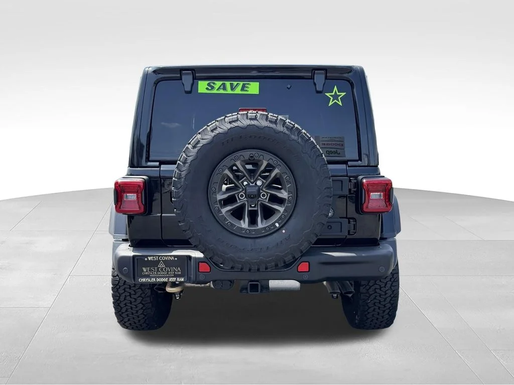 New 2024 Black Clear-Coat Exterior Paint Jeep Rubicon 392 image 9