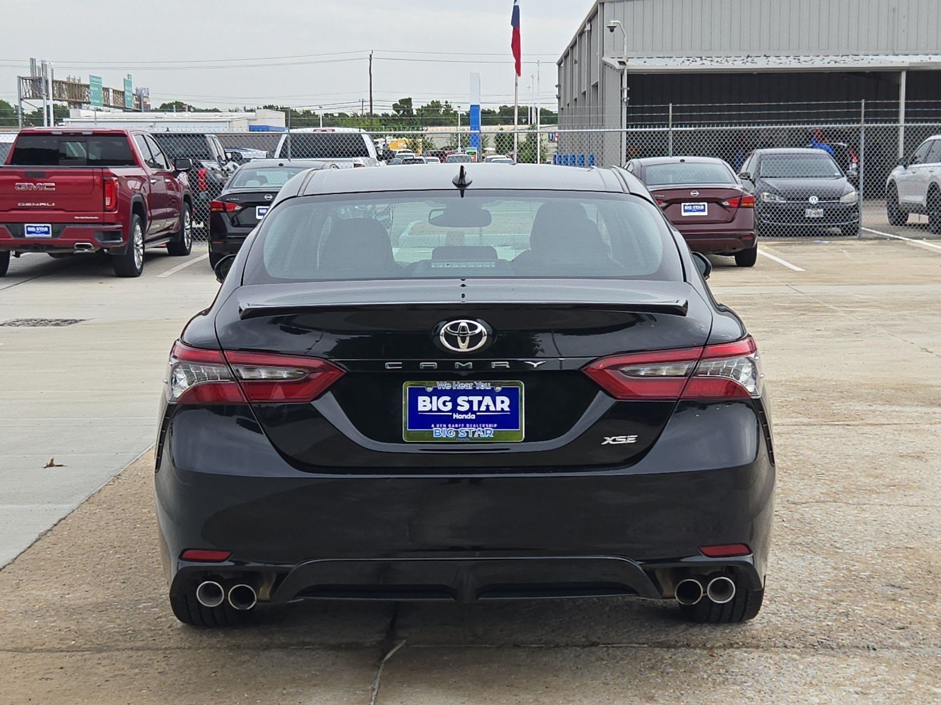 Used 2024 Midnight Black Metallic Toyota XSE image 4