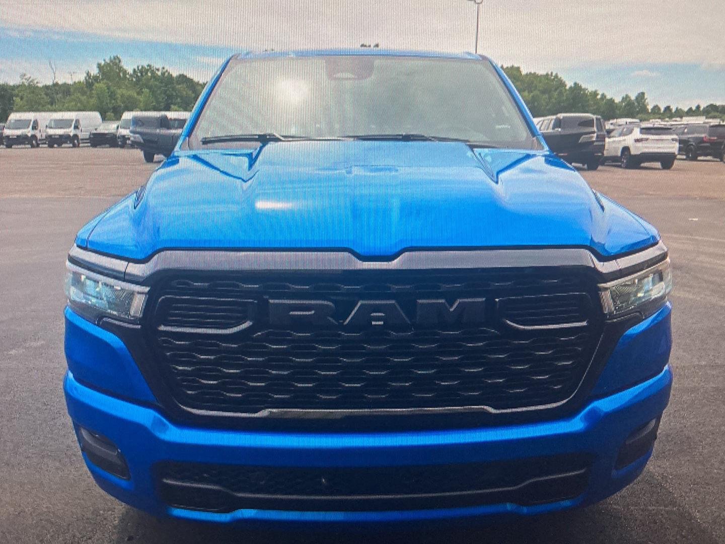 Used 2025 Hydro Blue Pearlcoat Ram Big Horn image 4