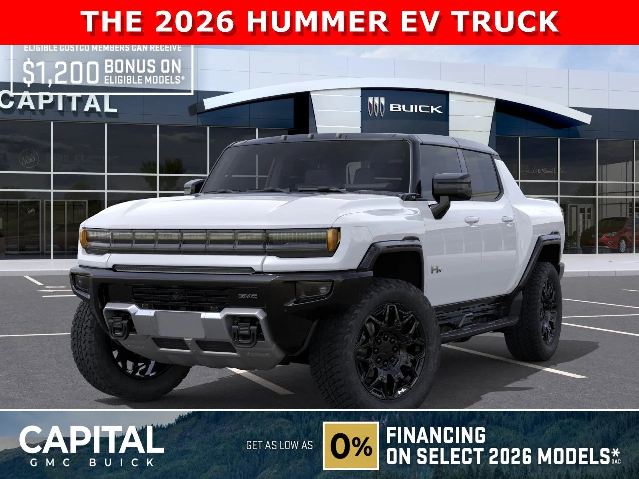 New 2026 INTERSTELLAR WHITE GMC 2X image 1