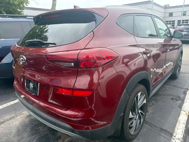 Used 2020 Gemstone Red Hyundai Sport image 7