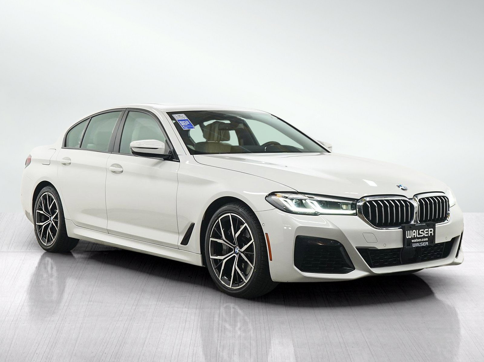 Used 2021 Alpine White BMW 540i xDrive image 7