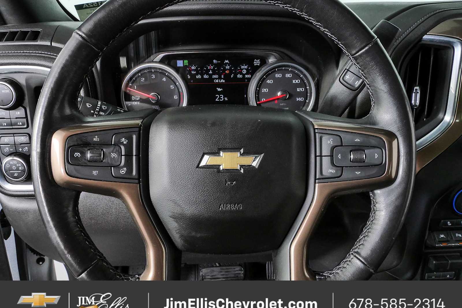 Certified Used 2021 IRIDESCENT PEARL TRICOAT Chevrolet High Country image 9