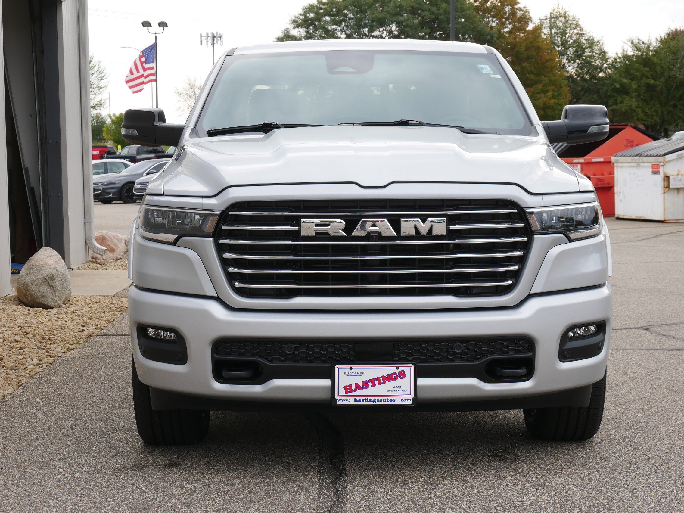 New 2027 Silver Zynith Exterior Paint RAM Laramie image 5