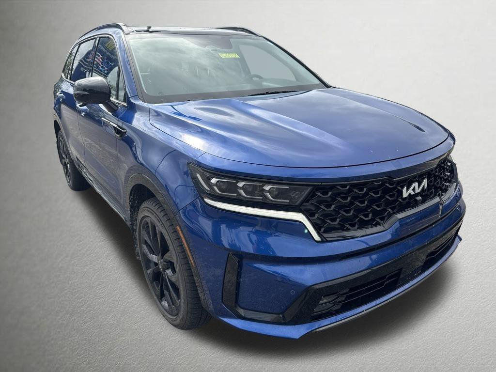 Used 2023 Sapphire Blue Kia SX-Prestige image 1