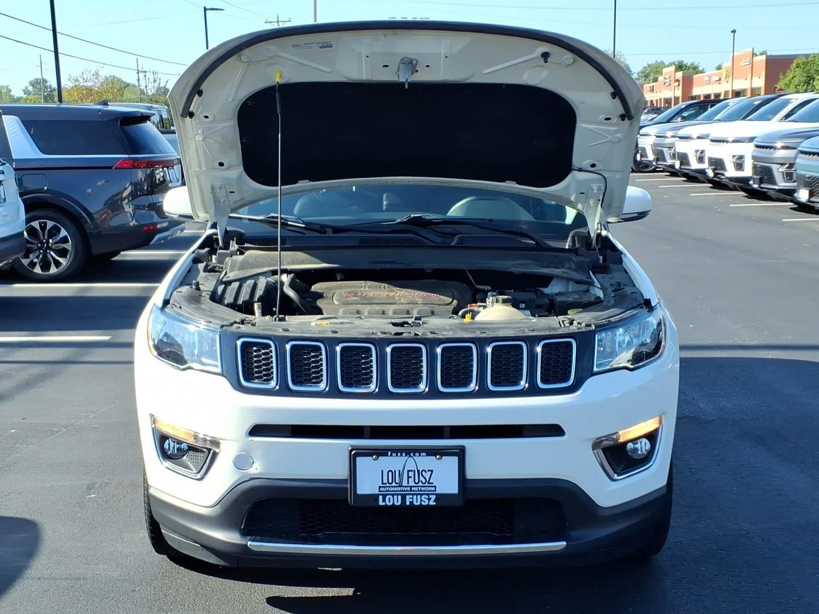 Used 2018 White Clearcoat Jeep Limited image 31