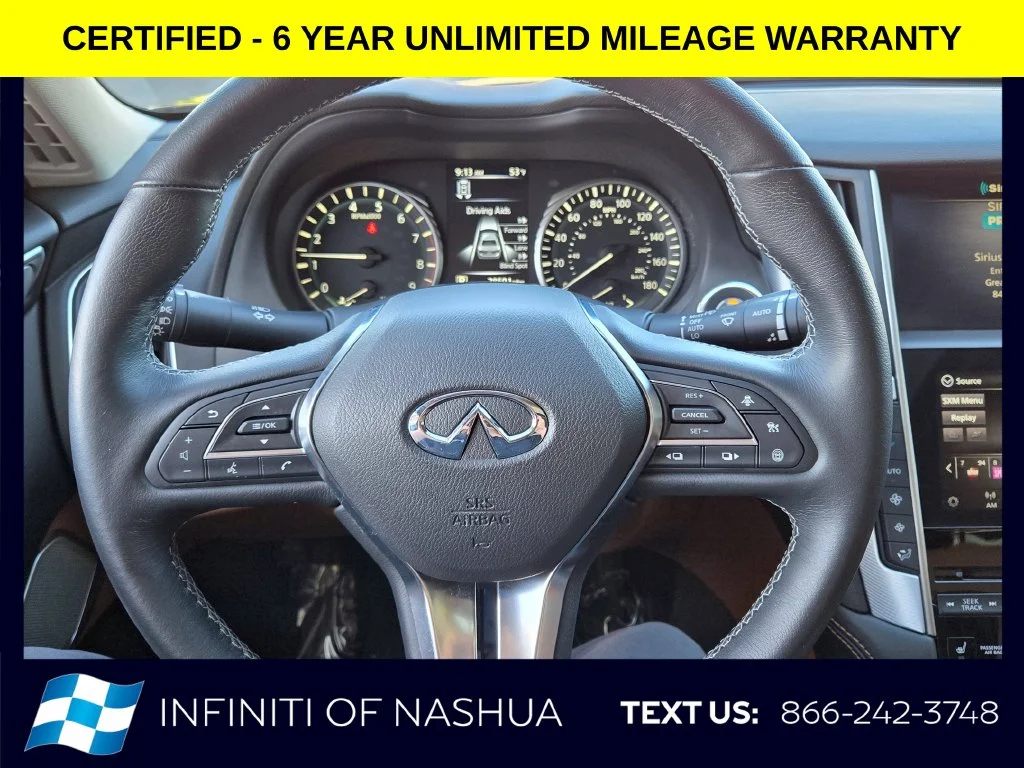 Certified Used 2024 Black INFINITI LUXE image 22