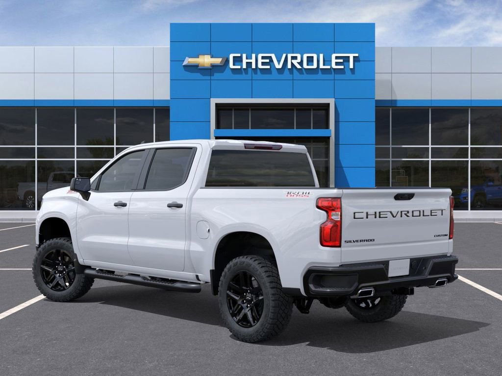 New 2026 Chevrolet Silverado 1500 Custom Trail Boss 4D Crew Cab