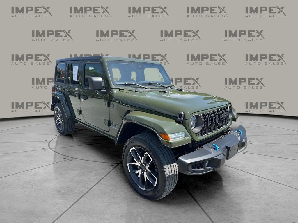 Used 2024 Green Jeep Sport S 4xe image 6