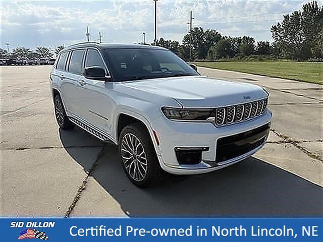 Certified Used 2022 Bright White Clearcoat Jeep Summit Reserve image 6