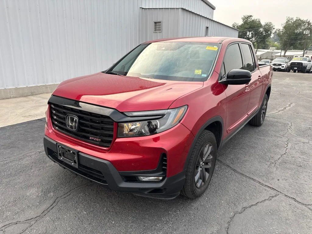 Used 2022 Radiant Red Metallic II Honda Sport image 7