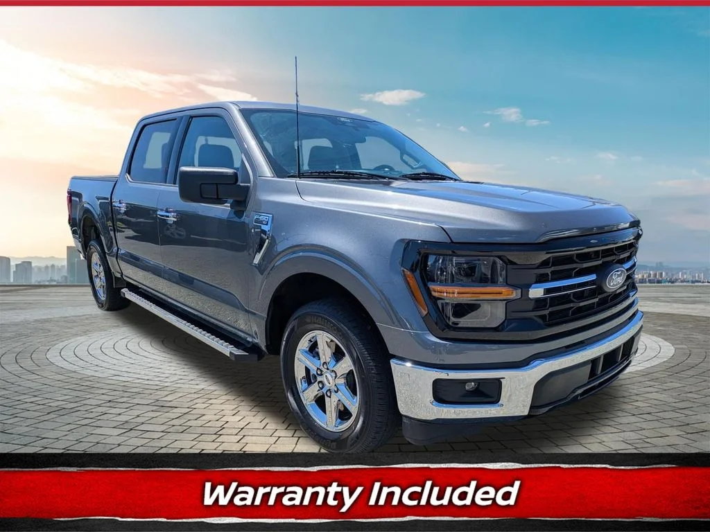 Used 2025 Carbonized Gray Metallic Ford XLT image 1