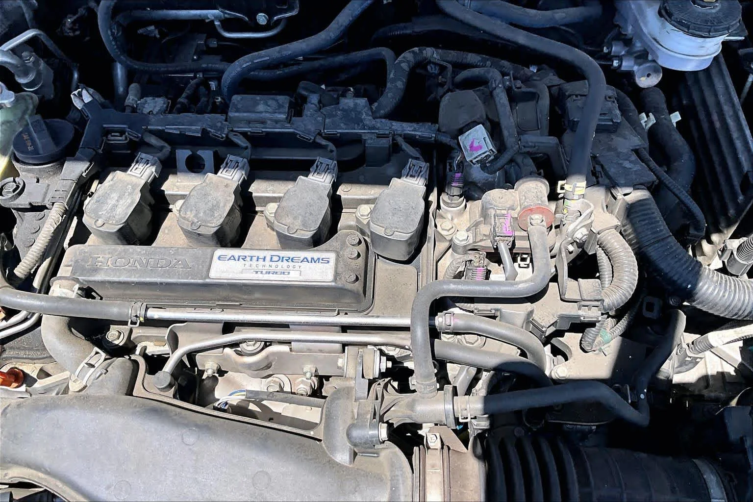 Used 2017 Polished Metal Metallic Honda EX image 32