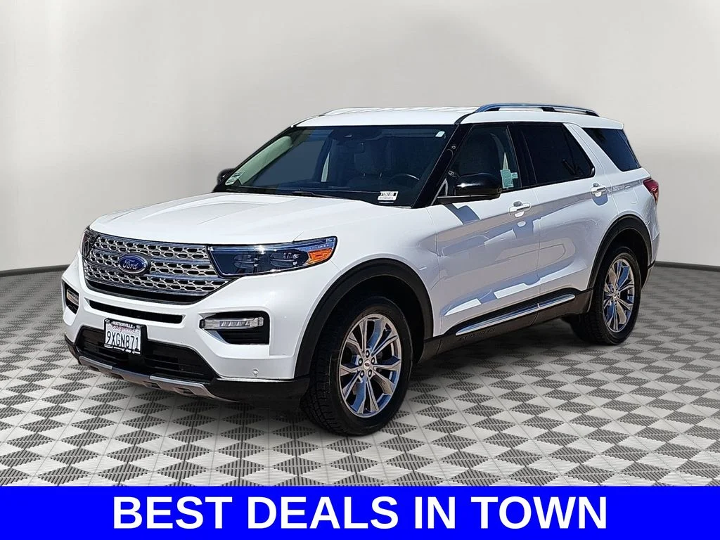Used 2023 White Ford Limited image 7