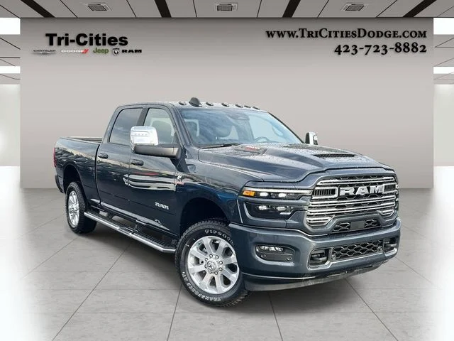 New 2026 Forged Blue Metallic Exterior Paint RAM Laramie image 1