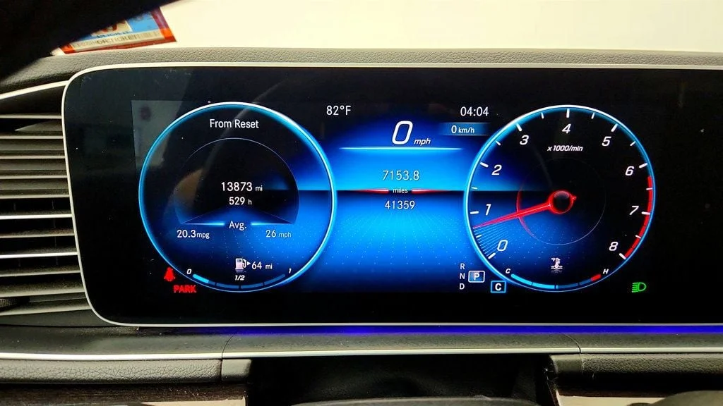 Used 2020 Brilliant Blue Metallic Mercedes-Benz GLE 350 4MATIC® SUV w/ Burmester Audio & Premium Pkg image 13
