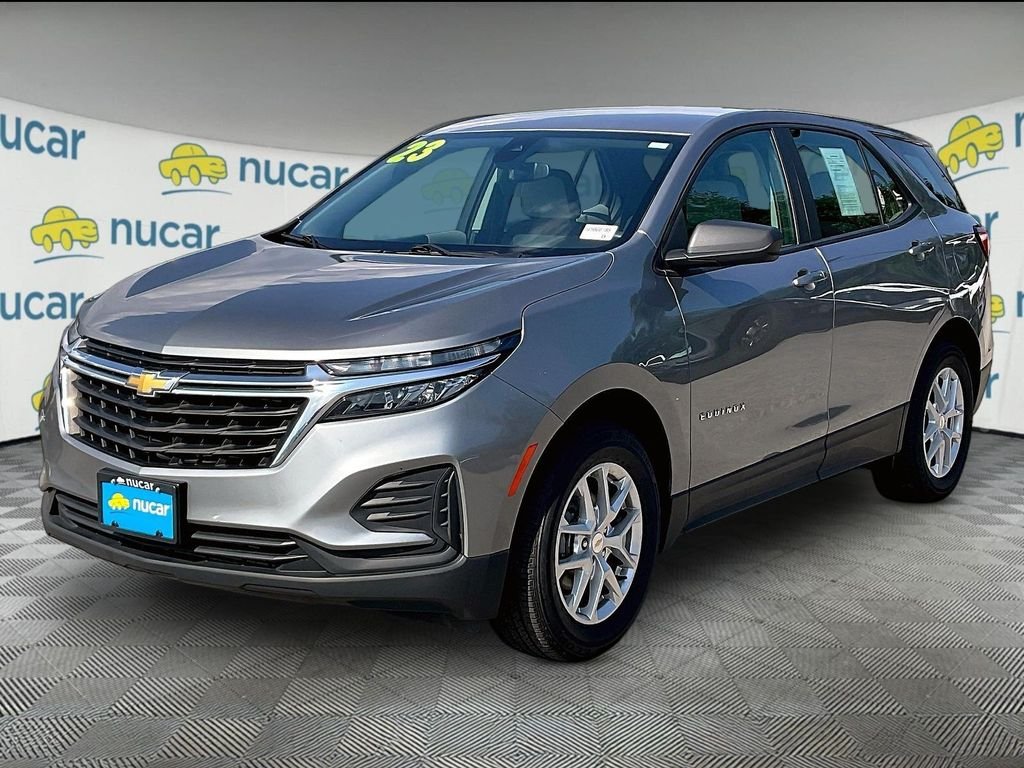 Used 2023 Sterling Gray Metallic Chevrolet LS image 3