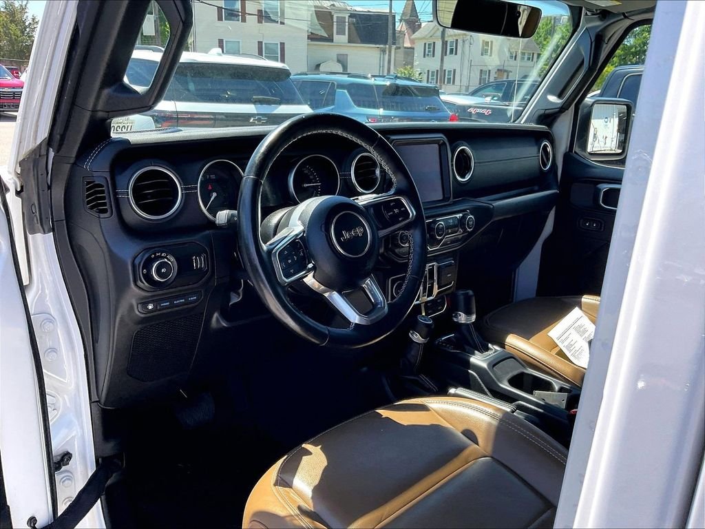 Used 2023 White Jeep Sahara 4xe image 8