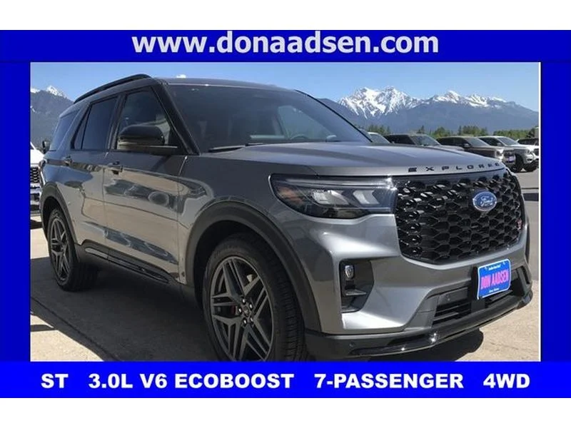 New 2026 Carbonized Gray Metallic Ford ST image 1