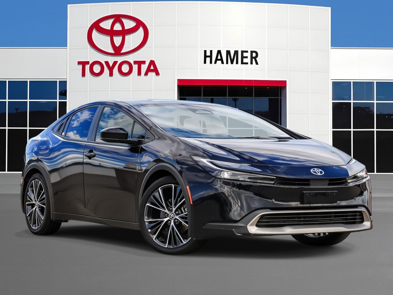 Certified Used 2024 Midnight Black Metallic Toyota SE image 1