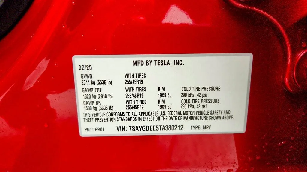 Used 2026 Ultra Red Tesla AWD image 24