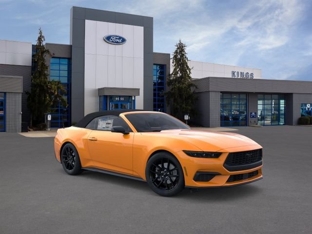 New 2026 Orange Fury Metallic Tri-coat Ford EcoBoost® Premium Convertible image 7