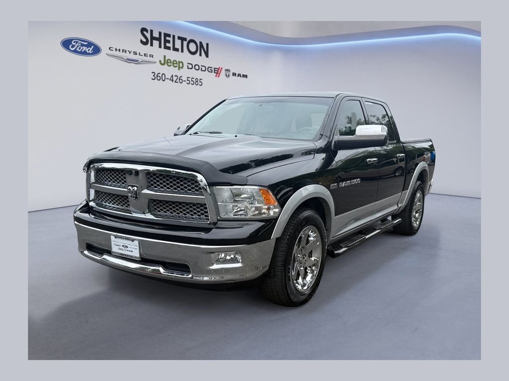 Used 2012 Black Clearcoat Ram Laramie image 1